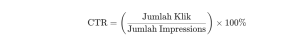 Rumus CTR