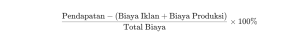 Rumus ROI
