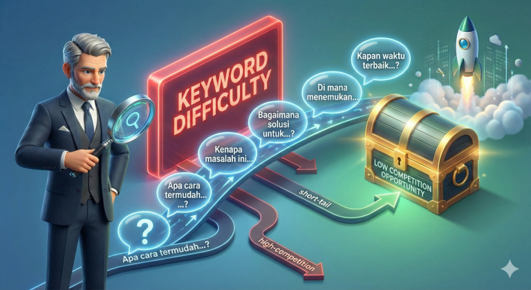 Mengatasi Keyword Difficulty: Cara Riset Kata Kunci Menggunakan Pertanyaan Pelanggan